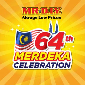 MR DIY 64th Merdeka Celebration Promotion (1 August 2021 - 16 September 2021)