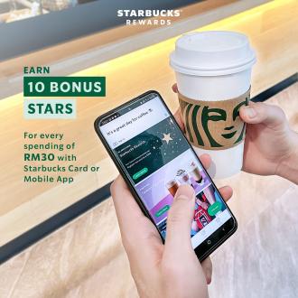 Starbucks Rewards Bonus Day Promotion Earn 10 Bonus Stars (every Thursday)
