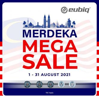 Eubiq Online Merdeka Mega Sale Extra 8% OFF (1 August 2021 - 31 August 2021)