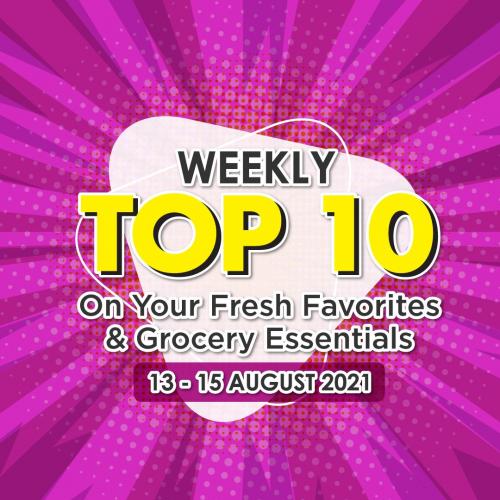 AEON Weekly Top 10 Promotion (13 Aug 2021 - 15 Aug 2021) AEON Weekly Top 10 Promotion (13 Aug 2021 - 15 Aug 2021)