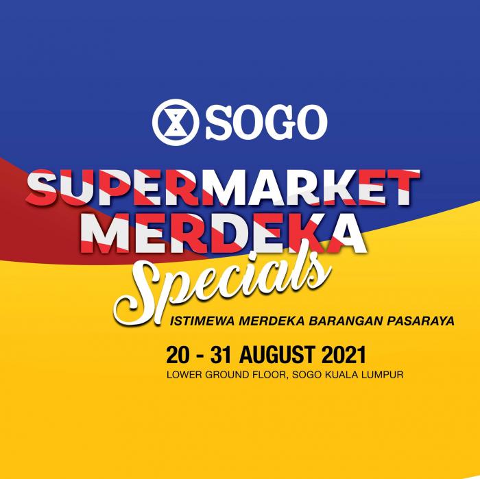 SOGO Kuala Lumpur Supermarket Merdeka Promotion (20 Aug 2021 - 31 Aug 2021)