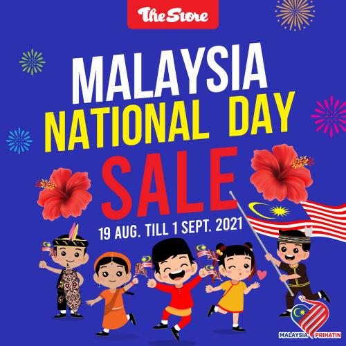 The Store Malaysia National Day Sale Promotion (19 Aug 2021 - 1 Sep 2021)