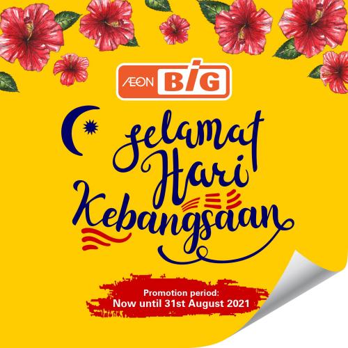 AEON BiG Merdeka Promotion (valid until 31 Aug 2021)