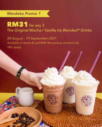 Coffee Bean Merdeka Promotion (28 August 2021 - 19 September 2021)