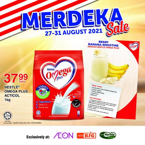 AEON Nestle Merdeka Promotion (27 Aug 2021 - 31 Aug 2021)