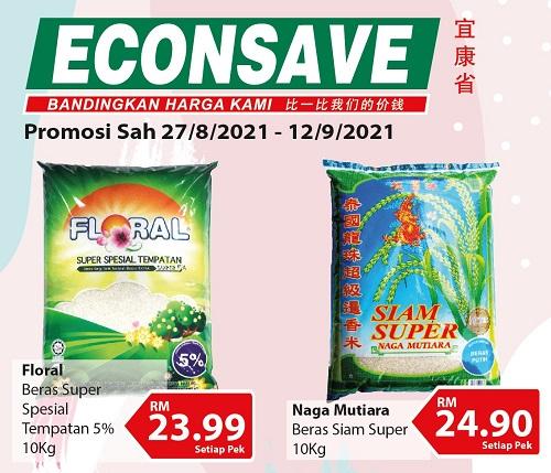 Econsave Merdeka Rice Promotion (27 Aug 2021 - 12 Sep 2021)