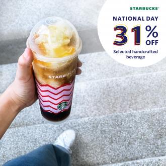 Starbucks Merdeka 31% OFF Promotion (30 August 2021 - 3 September 2021)