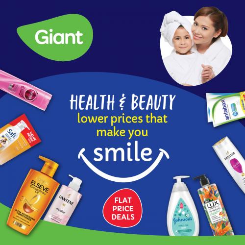 Giant Health & Beauty RM15 Deals Promotion (2 Sep 2021 - 29 Sep 2021)
