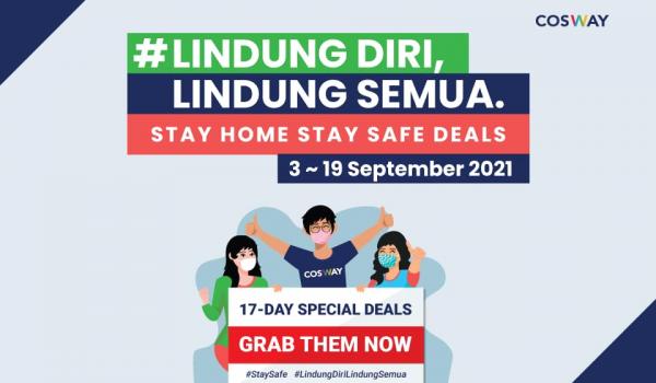 Cosway Lindung Diri Lindung Semua Promotion (3 Sep 2021 - 19 Sep 2021) Cosway Lindung Diri Lindung Semua Promotion (3 Sep 2021 - 19 Sep 2021)