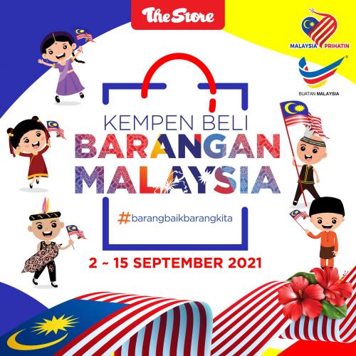 The Store Buy Malaysia Products Promotion (2 Sep 2021 - 15 Sep 2021)