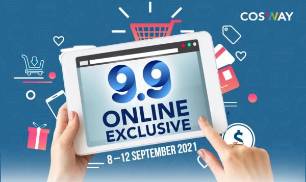 Cosway Online 9.9 Sale (8 Sep 2021 - 12 Sep 2021) Cosway Online 9.9 Sale (8 Sep 2021 - 12 Sep 2021)