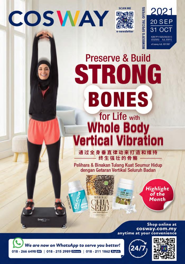 Cosway October 2021 Promotion Catalogue (20 Sep 2021 - 31 Oct 2021) Cosway October 2021 Promotion Catalogue (20 Sep 2021 - 31 Oct 2021)