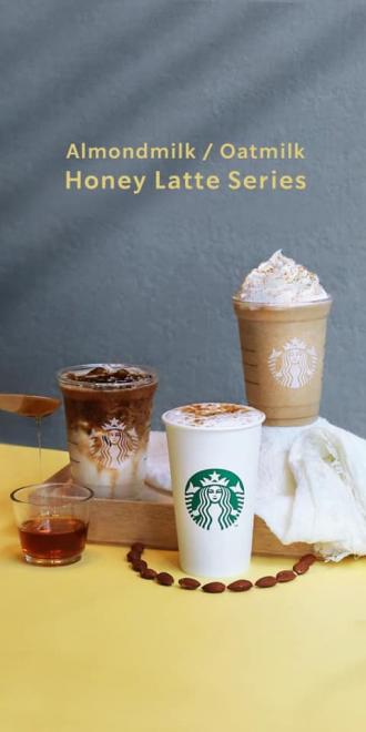 Starbucks Almondmilk / Oatmilk Honey Latte Series