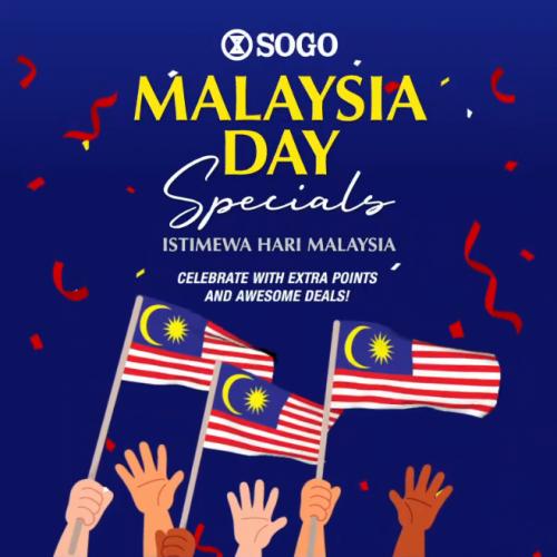SOGO Malaysia Day Promotion Extra Points (16 Sep 2021)