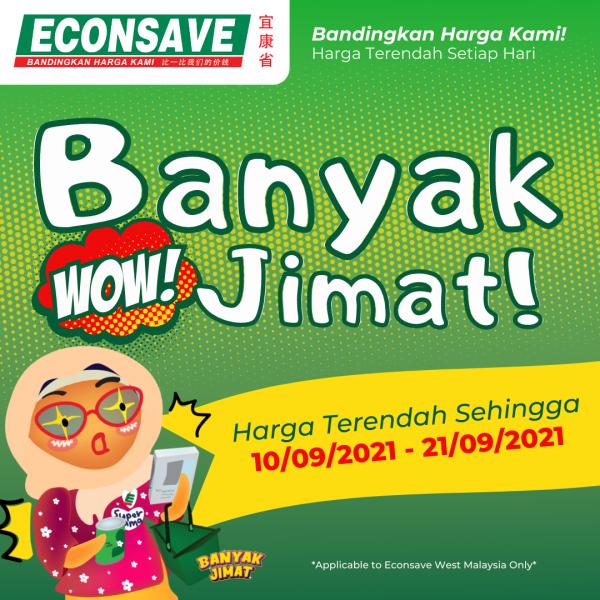 Econsave Banyak Jimat Promotion (10 Sep 2021 - 21 Sep 2021)