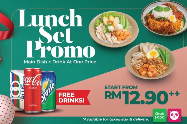 Sweet Hut Lunch Set Promotion