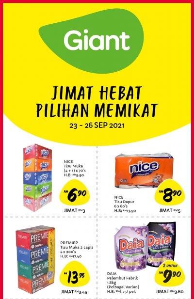Giant Homecare Promotion (23 Sep 2021 - 26 Sep 2021)