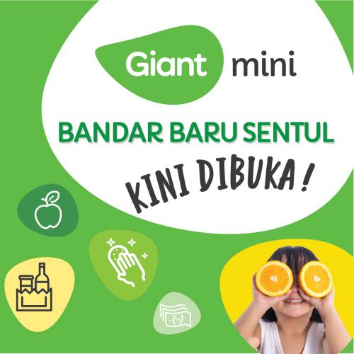 Giant Mini Bandar Baru Sentul Opening Promotion (30 Sep 2021 - 2 Oct 2021)