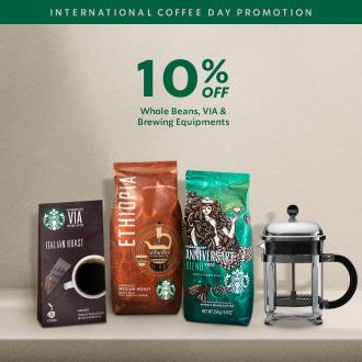 Starbucks International Coffee Day Brewing Items 10% OFF Promotion (1 October 2021)