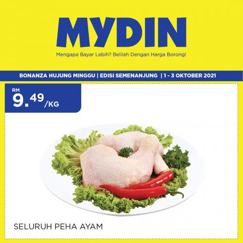 MYDIN Weekend Promotion (1 Oct 2021 - 3 Oct 2021)