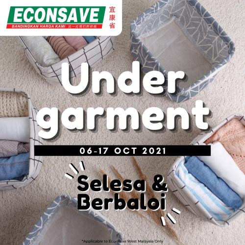 Econsave Under Garment Promotion (6 Oct 2021 - 17 Oct 2021) Econsave Under Garment Promotion (6 Oct 2021 - 17 Oct 2021)