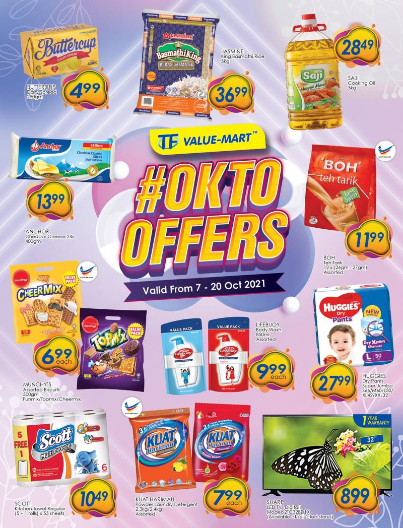 TF Value-Mart Promotion Catalogue (7 Oct 2021 - 20 Oct 2021) TF Value-Mart Promotion Catalogue (7 Oct 2021 - 20 Oct 2021)