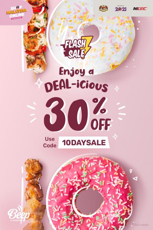 Beep 10.10 Sale 30% OFF (9 Oct 2021 - 11 Oct 2021)