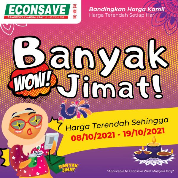 Econsave Banyak Jimat Promotion (8 Oct 2021 - 19 Oct 2021)