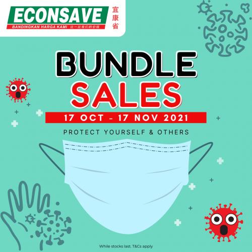 Econsave Face Mask Bundle Deals Promotion (17 Oct 2021 - 17 Nov 2021)