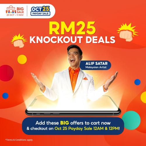 Shopee Payday Sale (25 Oct 2021) Shopee Payday Sale (25 Oct 2021)
