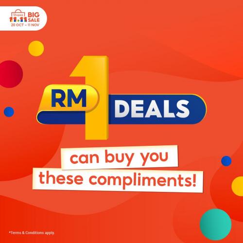 Shopee 11.11 Sale RM1 Deals Shopee 11.11 Sale RM1 Deals