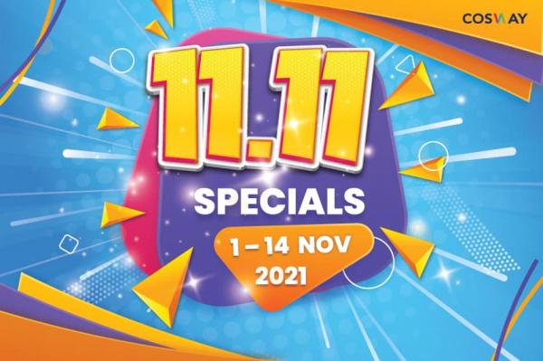 Cosway 11.11 Sale (1 Nov 2021 - 14 Nov 2021) Cosway 11.11 Sale (1 Nov 2021 - 14 Nov 2021)