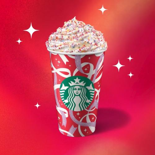 Starbucks Confetti Cookie Latte