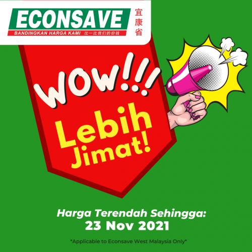 Econsave Lebih Jimat Promotion (valid until 23 Nov 2021)