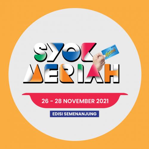 MYDIN Member Syok Meriah Promotion (26 Nov 2021 - 28 Nov 2021)