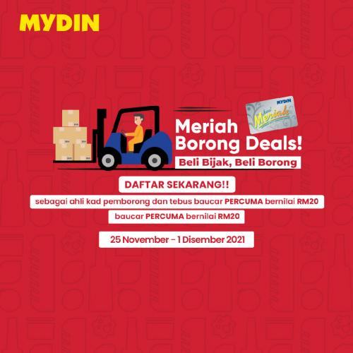 MYDIN Meriah Borong Deals Promotion (25 Nov 2021 - 1 Dec 2021)