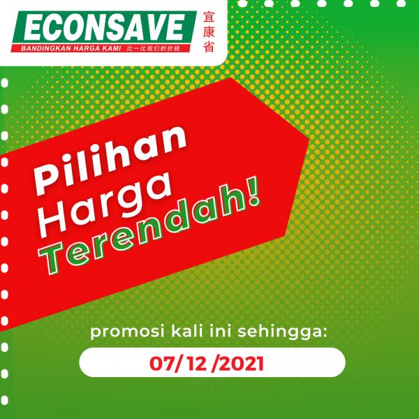 Econsave Lowest Price Promotion (valid until 7 Dec 2021)