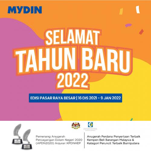 MYDIN New Year Promotion (16 Dec 2021 - 9 Jan 2022)