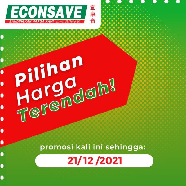 Econsave Lowest Price Promotion (valid until 21 Dec 2021)
