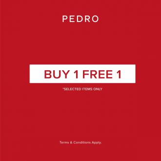 Pedro Buy 1 FREE 1 Promotion at Genting Highlands Premium Outlets (20 December 2021 - 26 December 2021)