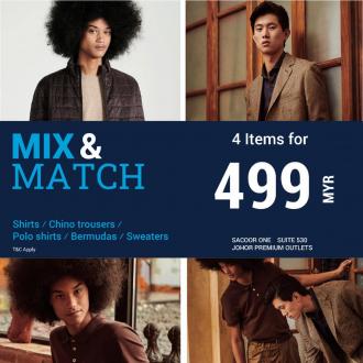 Sacoor One Special Sale 4 Items @ RM499 at Johor Premium Outlets (23 December 2021 - 26 December 2021)