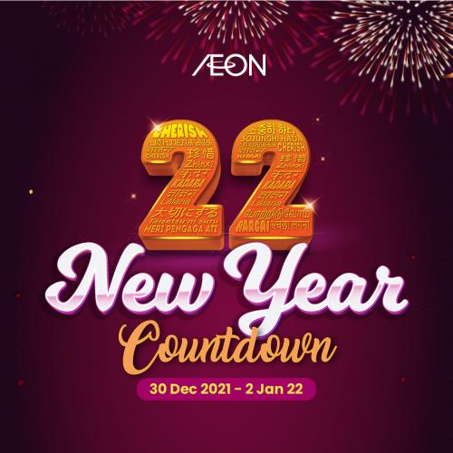 AEON New Year Countdown Promotion (30 Dec 2021 - 2 Jan 2022) AEON New Year Countdown Promotion (30 Dec 2021 - 2 Jan 2022)