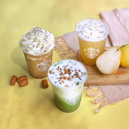 Starbucks Poached Pear & Smoked Butterscotch