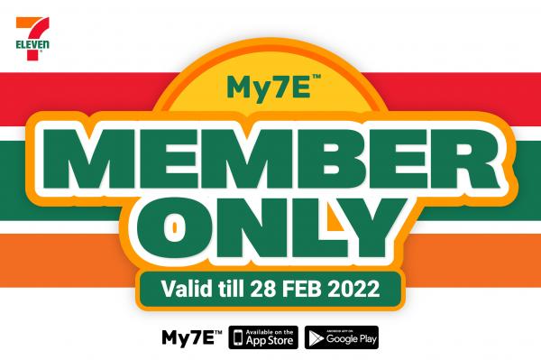 7 Eleven Member Promotion (valid until 28 Feb 2022) 7 Eleven Member Promotion (valid until 28 Feb 2022)