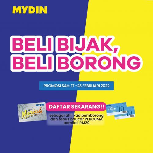 MYDIN Beli Bijak Beli Borong Promotion (17 Feb 2022 - 23 Feb 2022)