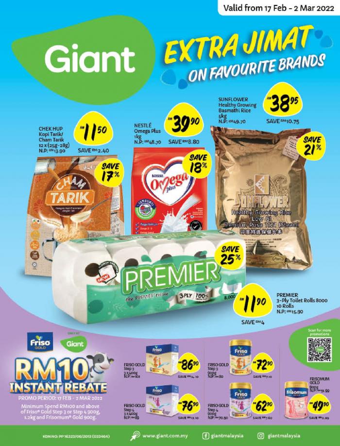 Giant Extra Jimat Promotion Catalogue (17 Feb 2022 - 2 Mar 2022)