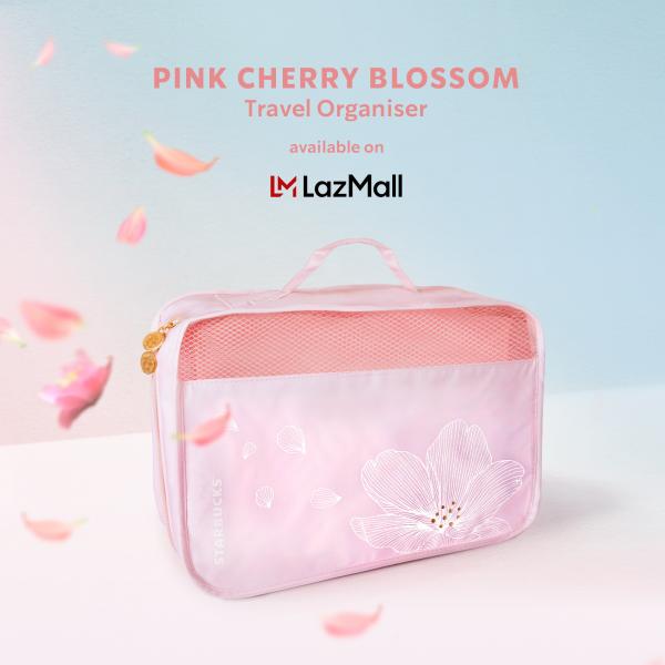 Starbucks Pink Cherry Blossom Travel Organiser