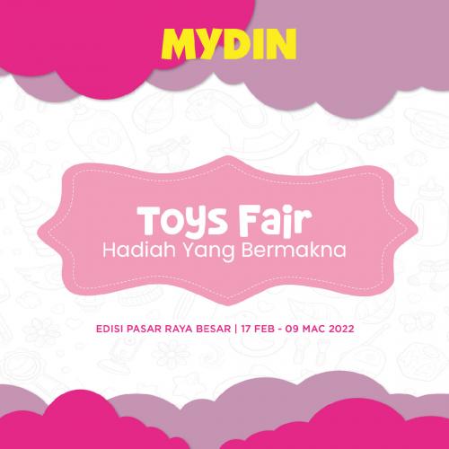 MYDIN Toys Fair Promotion (17 Feb 2022 - 9 Mar 2022)