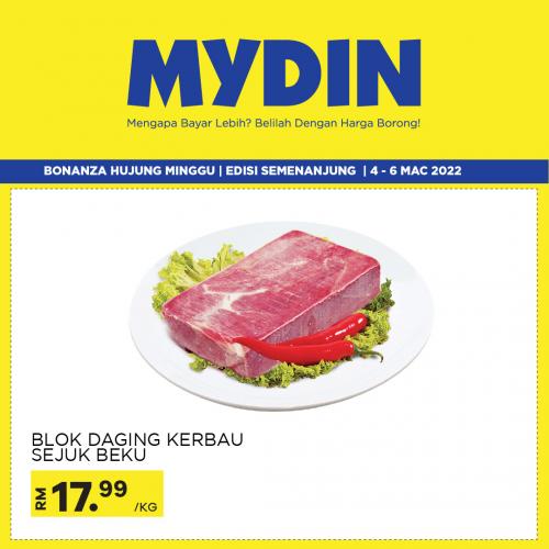 MYDIN Weekend Promotion (4 Mar 2022 - 6 Mar 2022)