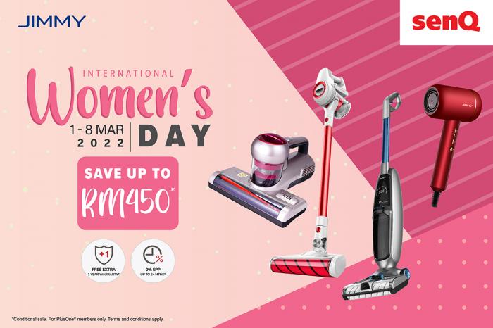 SenQ International Women's Day Promotion (1 Mar 2022 - 8 Mar 2022) SenQ International Women's Day Promotion (1 Mar 2022 - 8 Mar 2022)